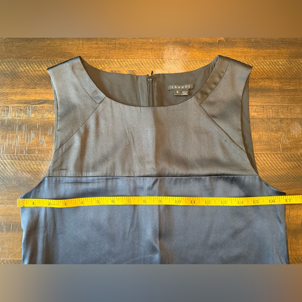 Theory CANNELLE
Colorblock Silk Work Career
Blue Multi Sleeveless Dress Sz 6 - Picture 8 of 10